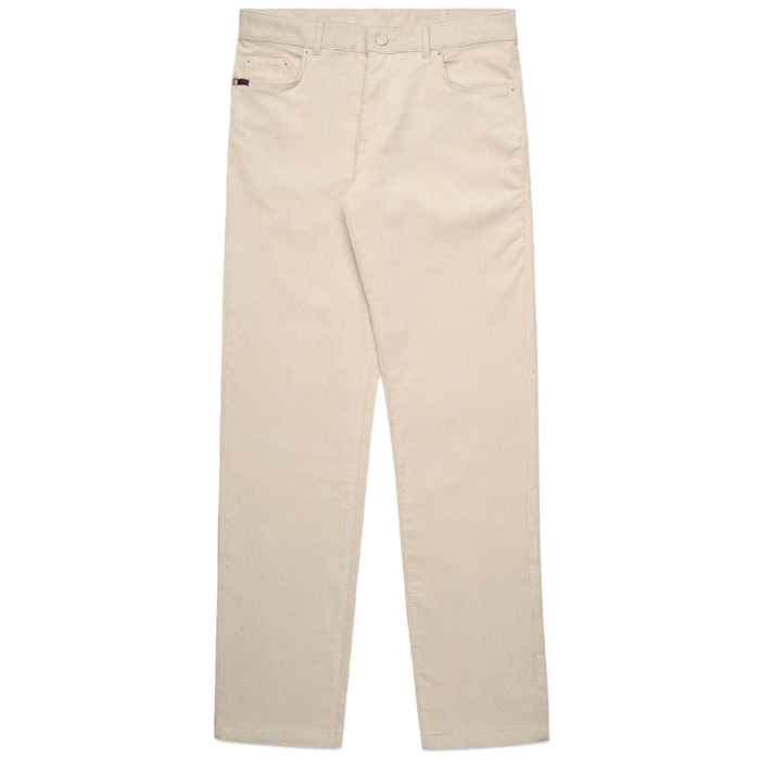 Kappa - Pantaloni Uomo Grigio - Jorman Comfort Corduroy
