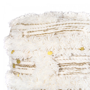 Tabouret RUKE Partiellement fabriqué à la main en Laine