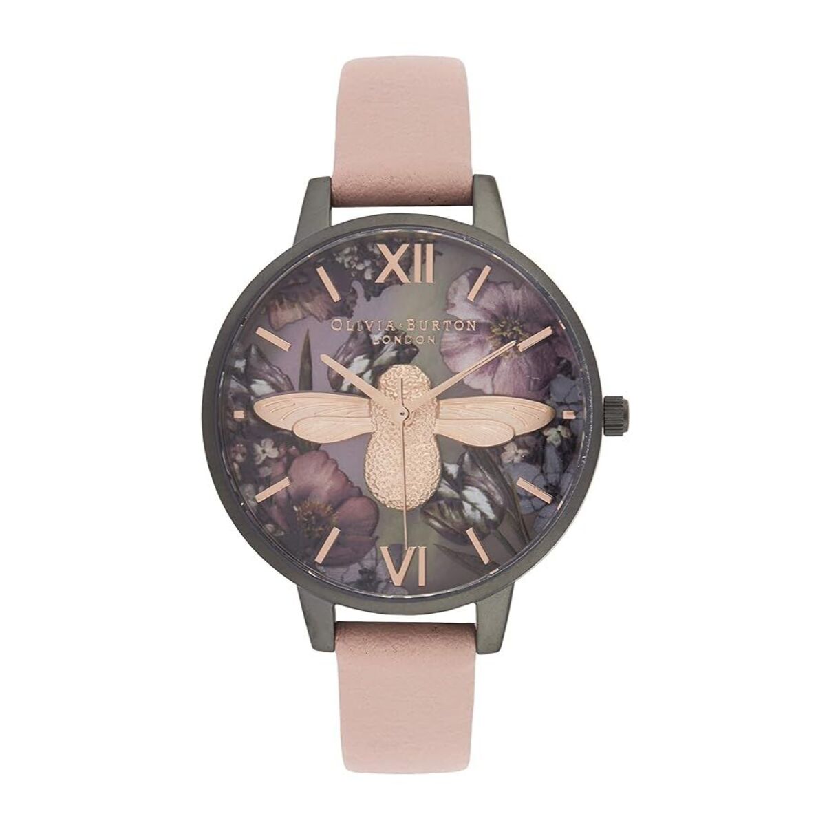 Reloj Olivia Burton OB16TW02 Mujer Analogico Cuarzo con Correa de Cuero