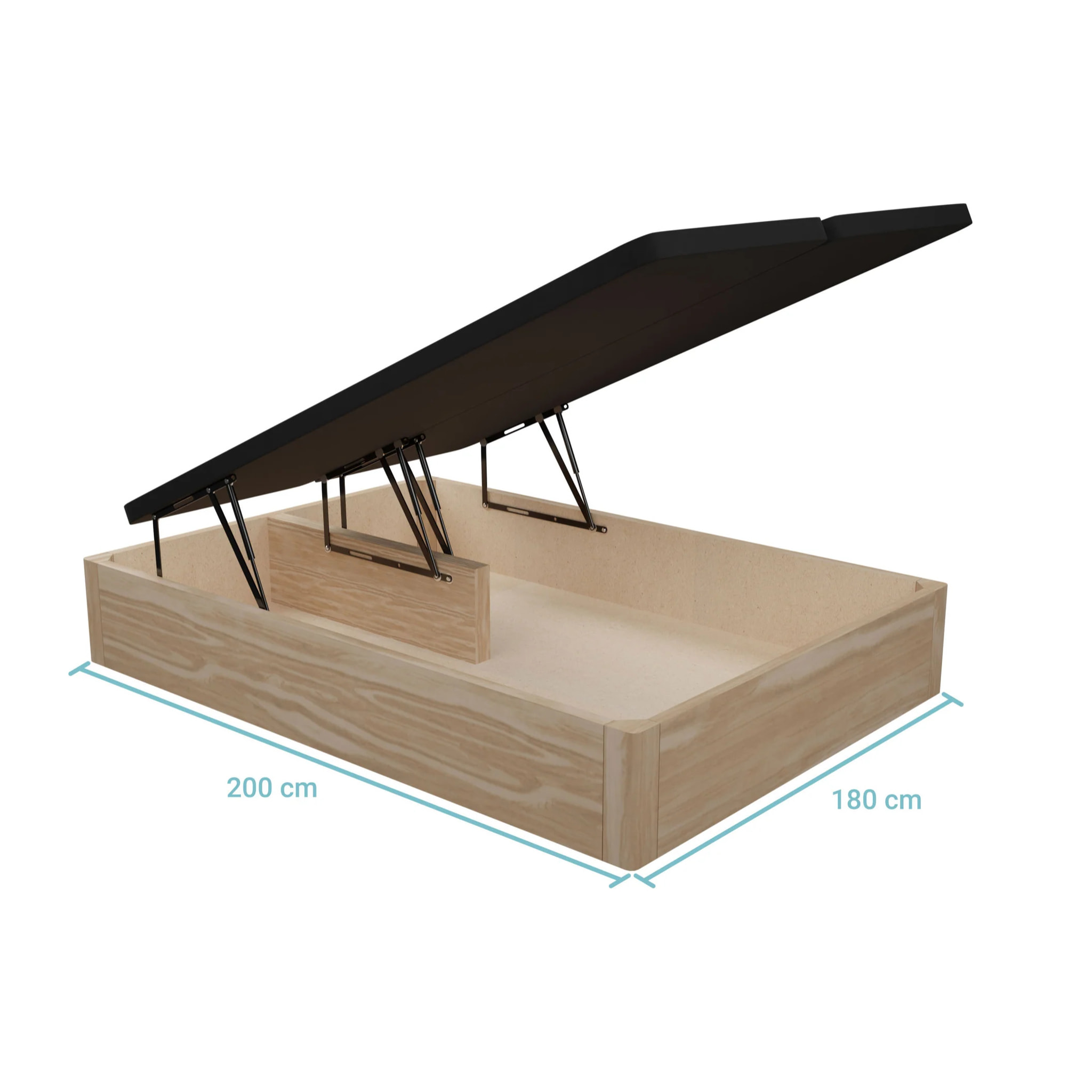 Canapé Abatible de Gran Capacidad
