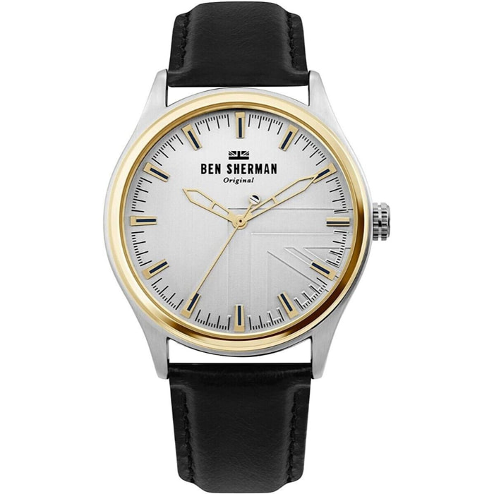 Reloj Ben Sherman WB036B Hombre Analogico Cuarzo con Correa de Cuero