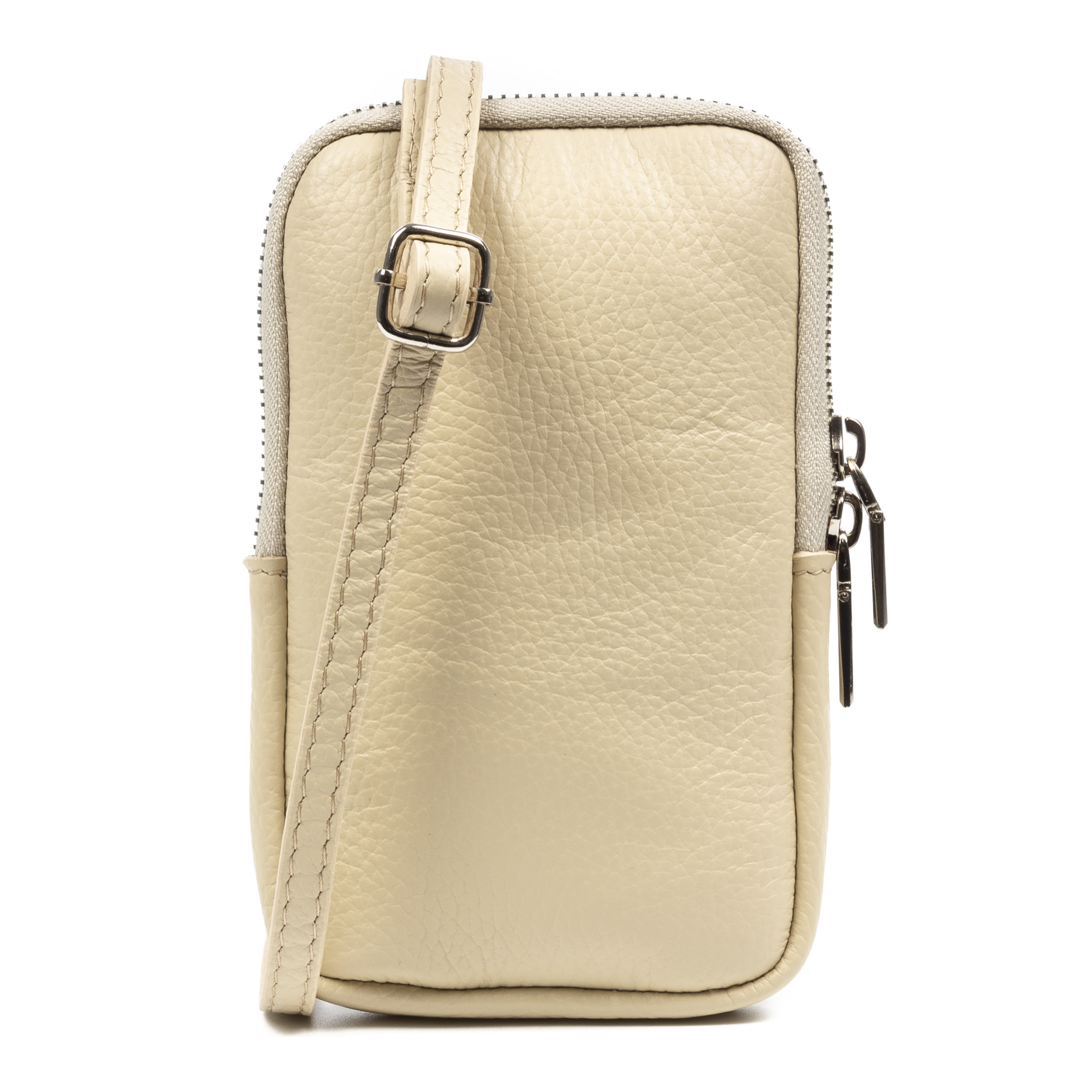 Albaredo Bolso bandolera de mujer de piel auténtica acabado Dollaro