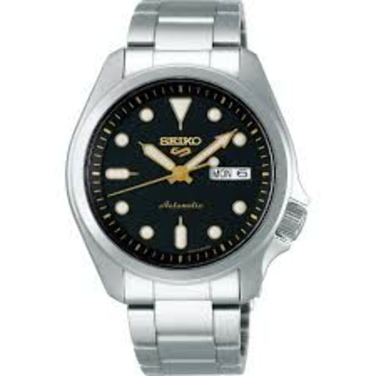 Reloj Seiko SRPE57K1 Hombre Analogico Automatico con Correa de Acero inoxidable