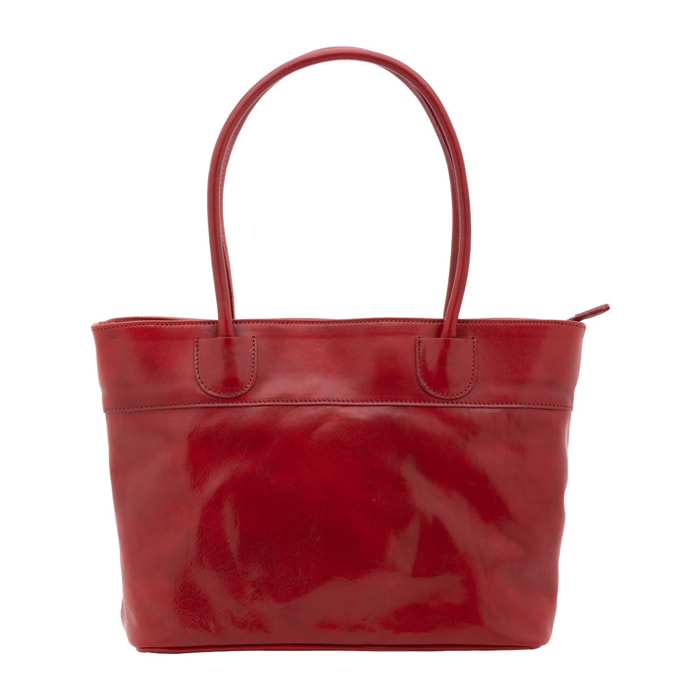 Borsa a tracolla da uomo in vera pelle - Modello False - 100% pelle - 40.0 x 27.0 x 14.0 cm
