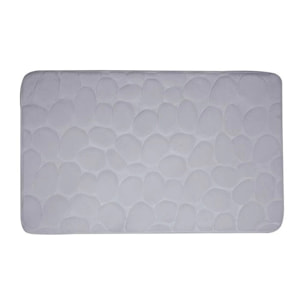 Tapis de bain Microfibre PEBBLE Gris MSV