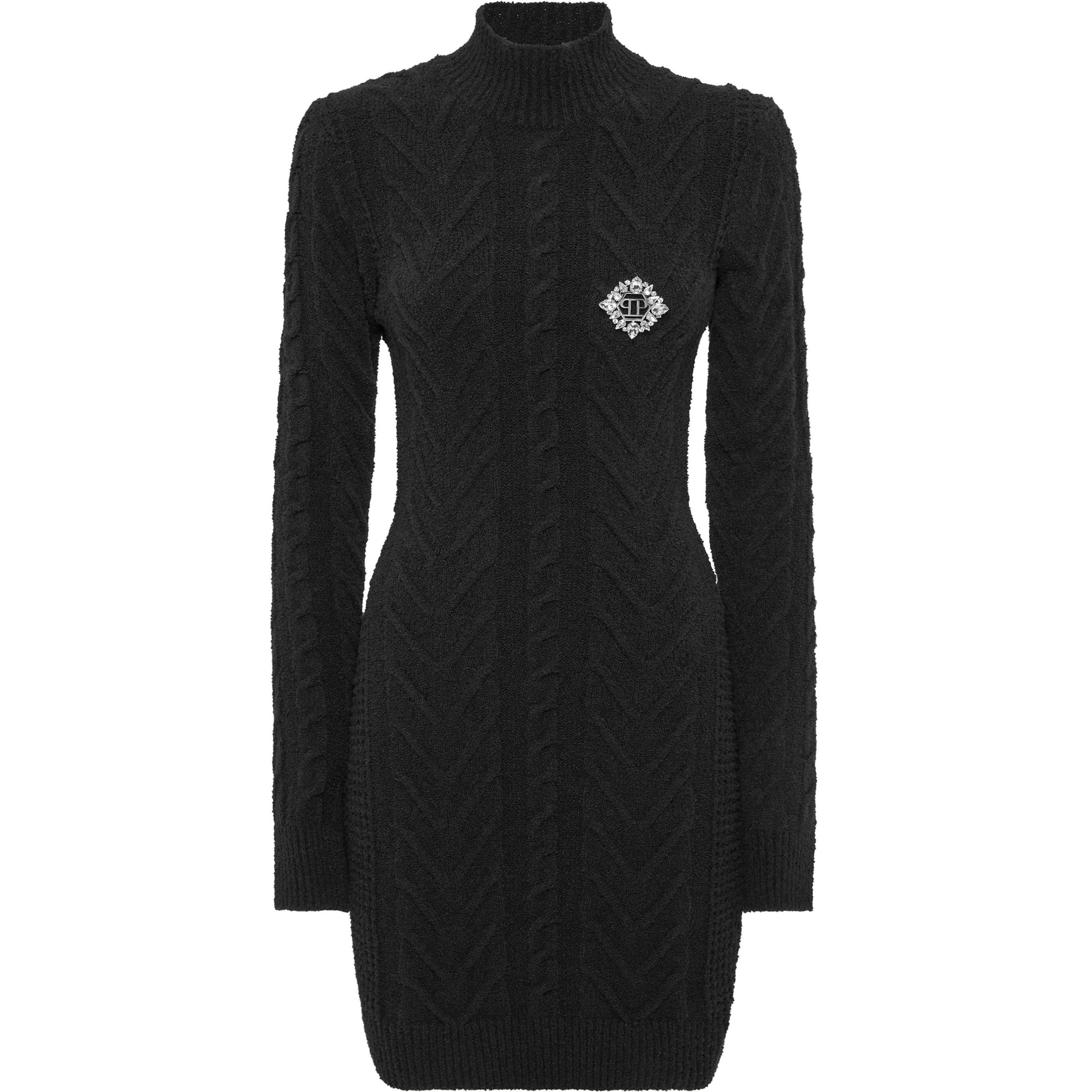 PHILIPP PLEIN Knit Dress BROCHES