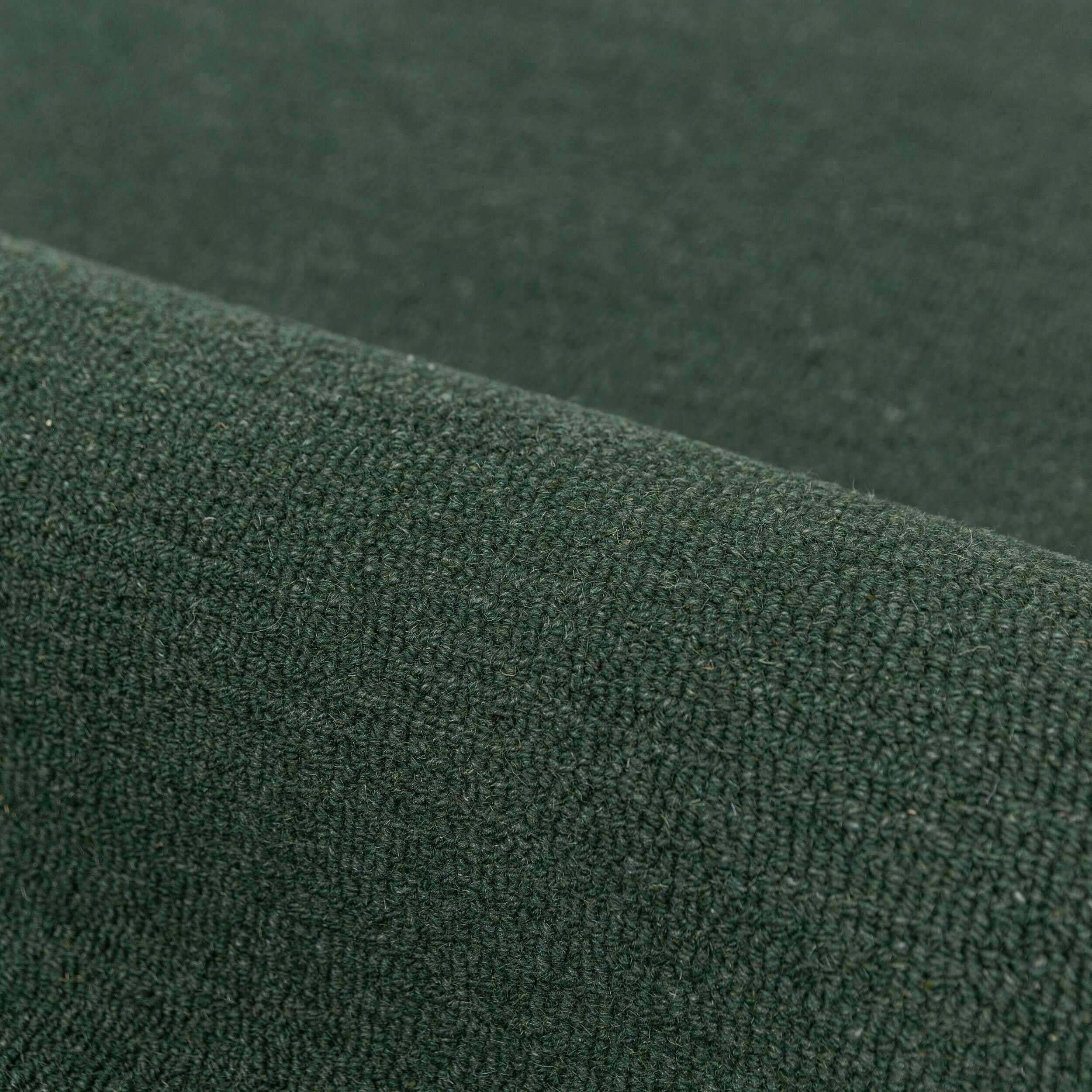 Tapis en mélange de laine à bordure festonnée RIVO