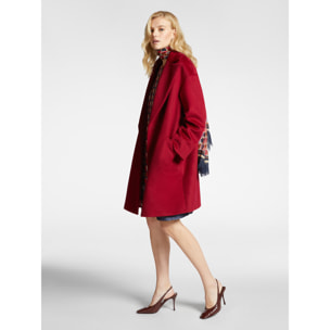 Elena Mirò - Cappotto in lana - Bordeaux