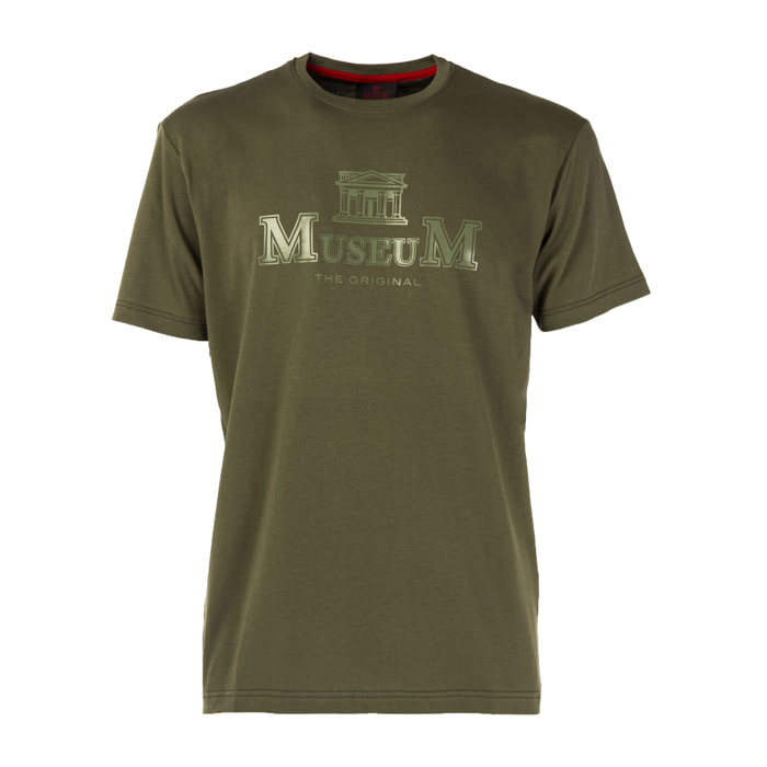 MUSEUM t-shirt uomo militare