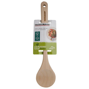 Ensemble de 2 Cuillères de cuisine en bois FSC Fackelmann Eco Friendly