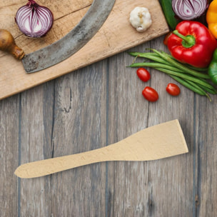 Set de 2 ustensiles de cuisine spatule en bois et spatule Fackelmann Boisselerie