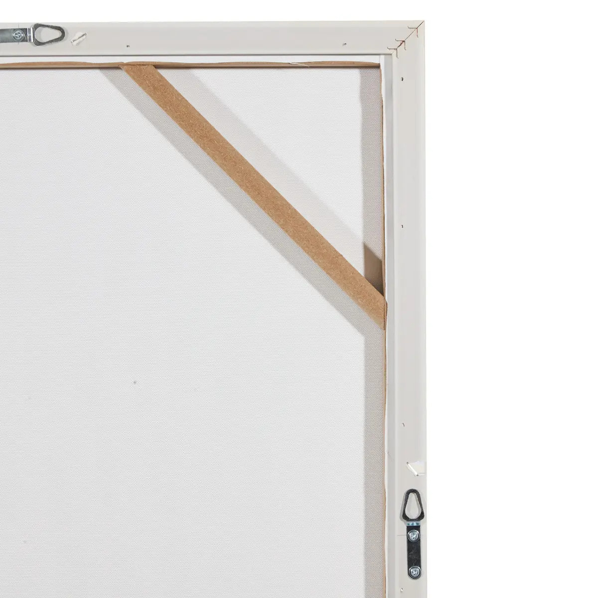 Toile Lydia 78x100cm blanc