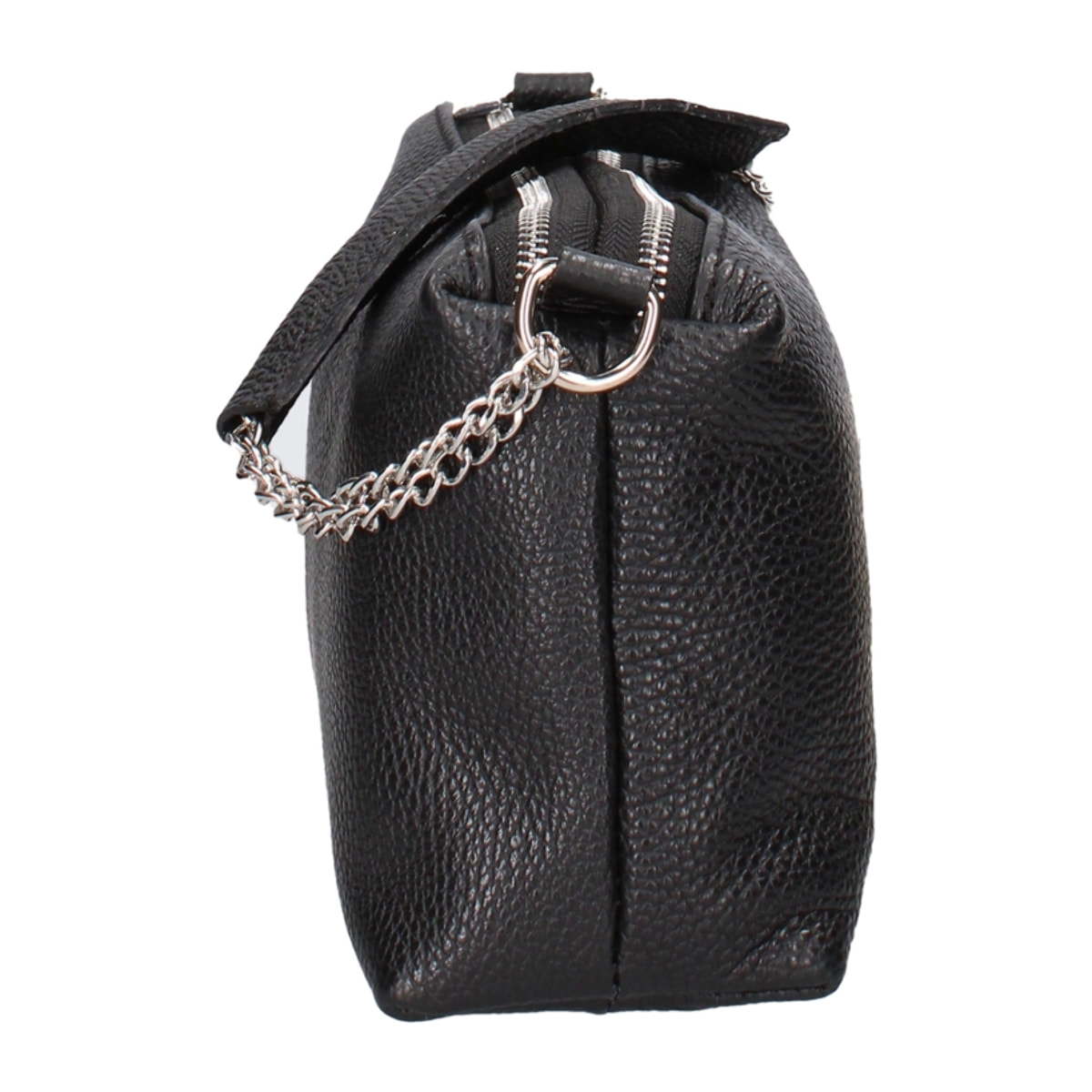 Borsa a spalla da donna In Vera pelle Made in Italy 26x14x9 cm