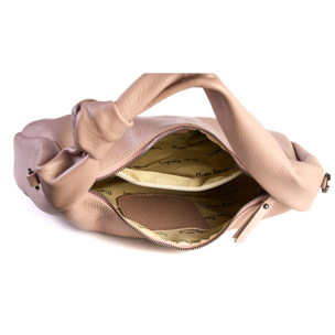 Borsa a spalla da donna Made in Italy - Modello Sélene - 100% pelle - 36.0 x 24.0 x 8.0 cm