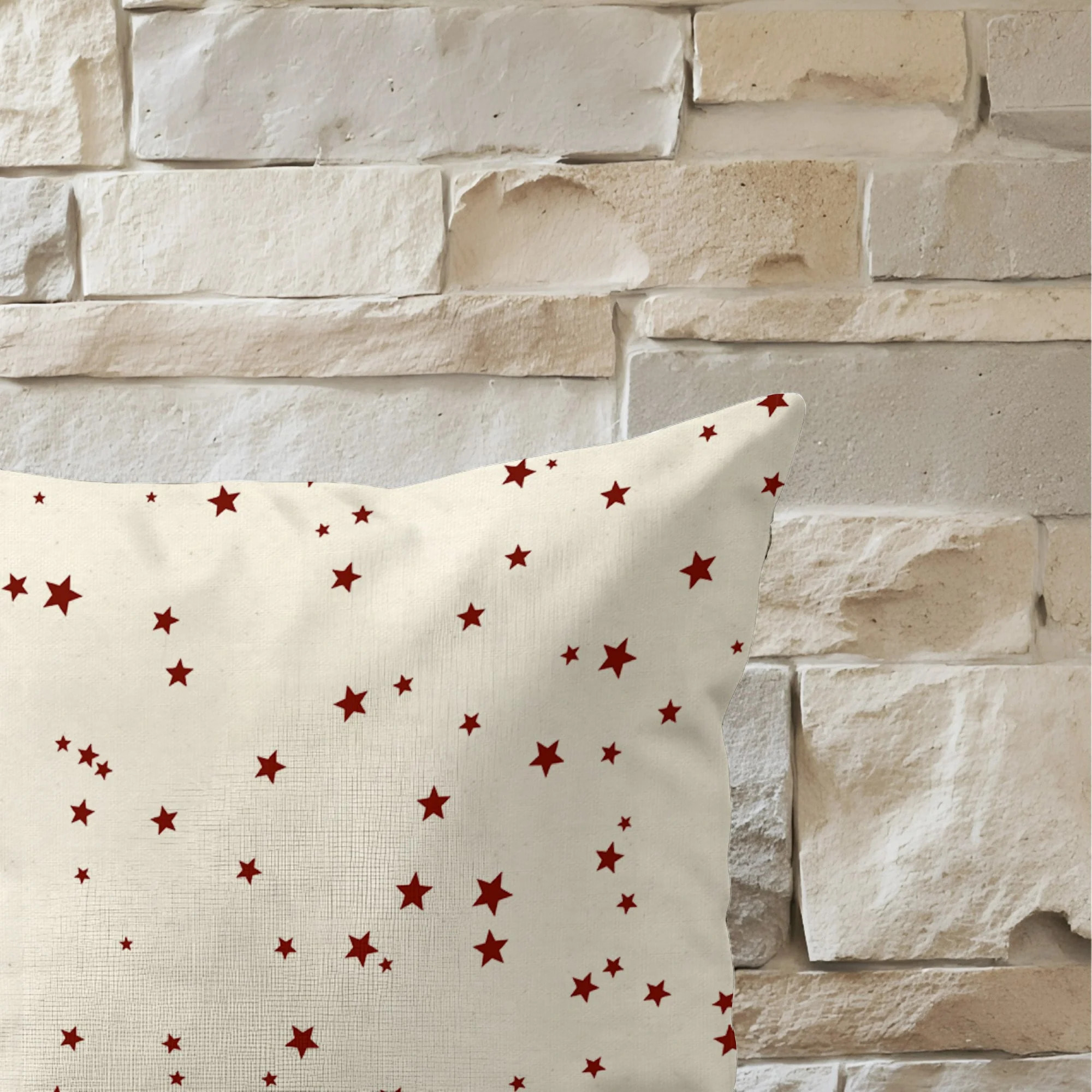 Housse de coussin 100% algodón Merry Christmas 23-101 30x50 cm