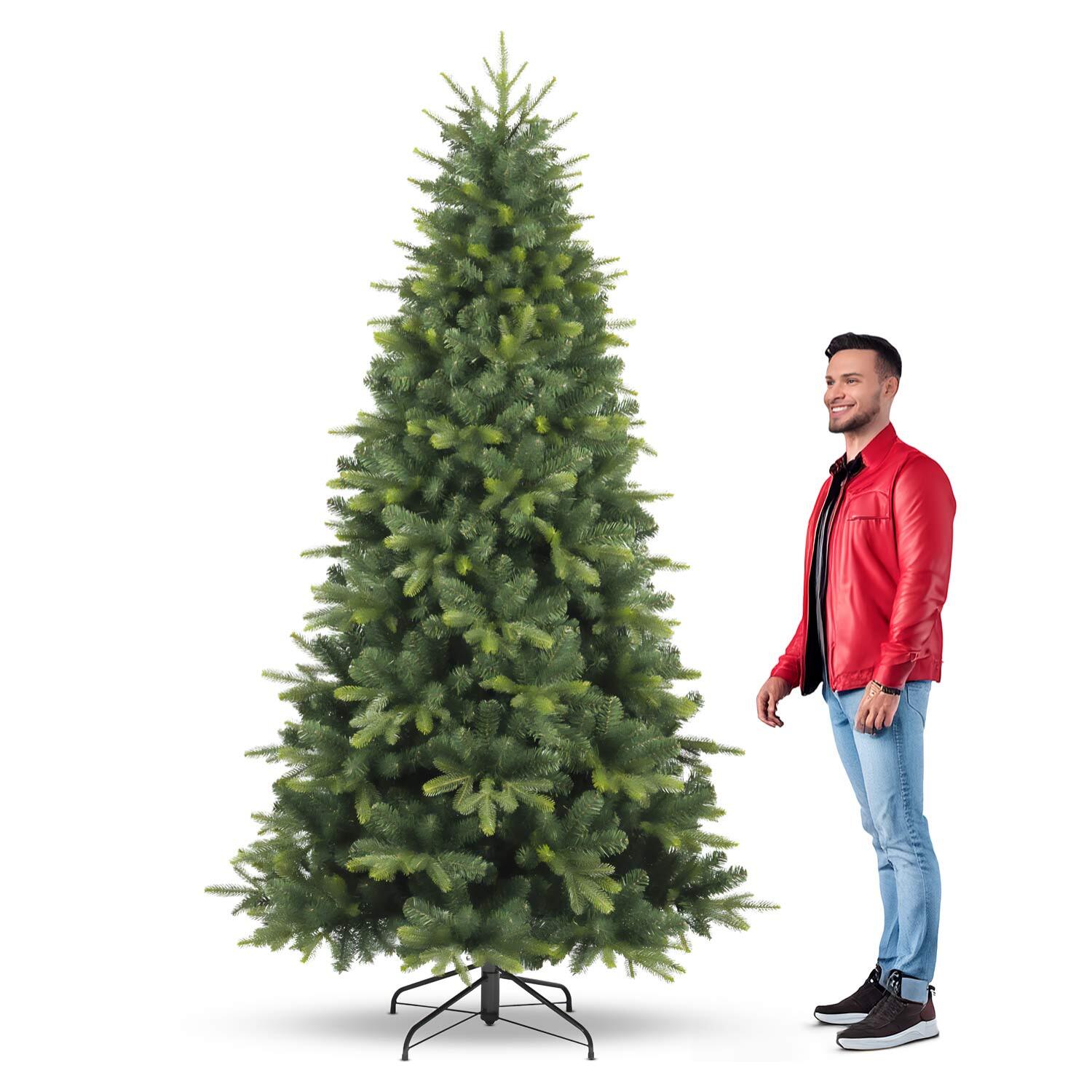 Safari - Albero di Natale effetto realistico in PE e PVC ø137x240H, 1612 rami