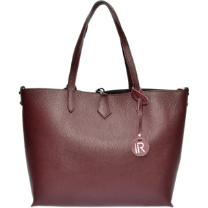 Borsa a mano Isabella Rhea Bordeaux