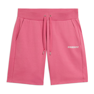 Pantaloni Corti con piccolo Logo FREDDY in Glitter
