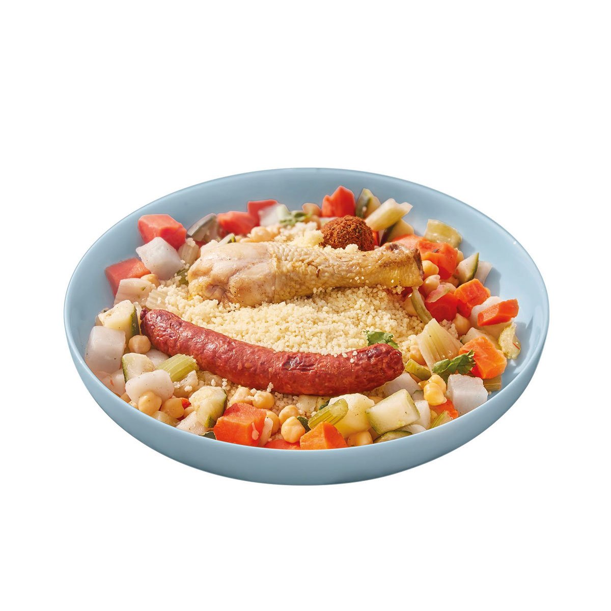 Plat 29cm Diwali Paradise Blue - Luminarc