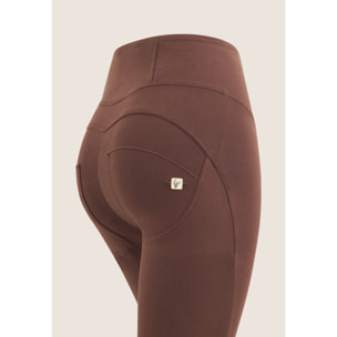 Pantaloni WR.UP® 7/8 vita alta con zip e cuciture centrali