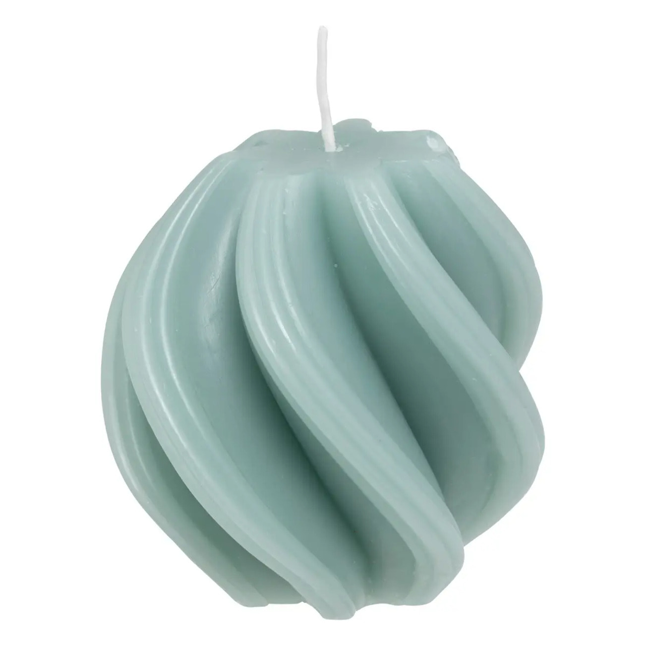 Bougie bâton "Twist wild romance" blanc 187g