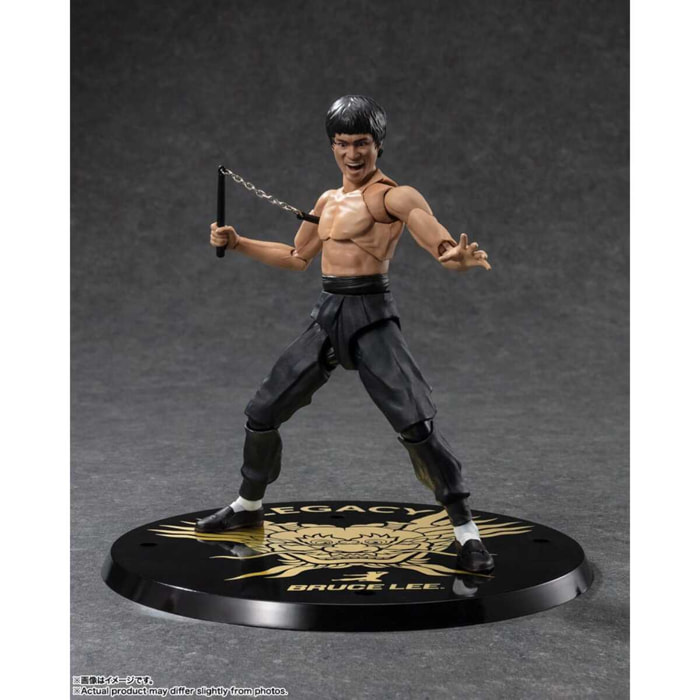 Bruce Lee S.h. Figuarts Action Figura Legacy 50th Version 13 Cm Bandai Tamashii Nations