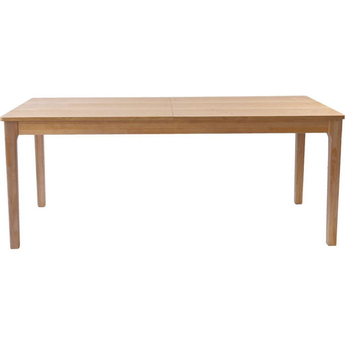 Table à manger extensible effet bois 8/10 personnes - POLLY