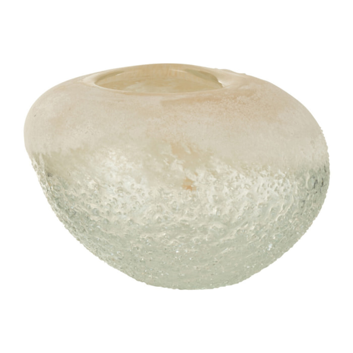 J-Line vase Boule - verre - beige