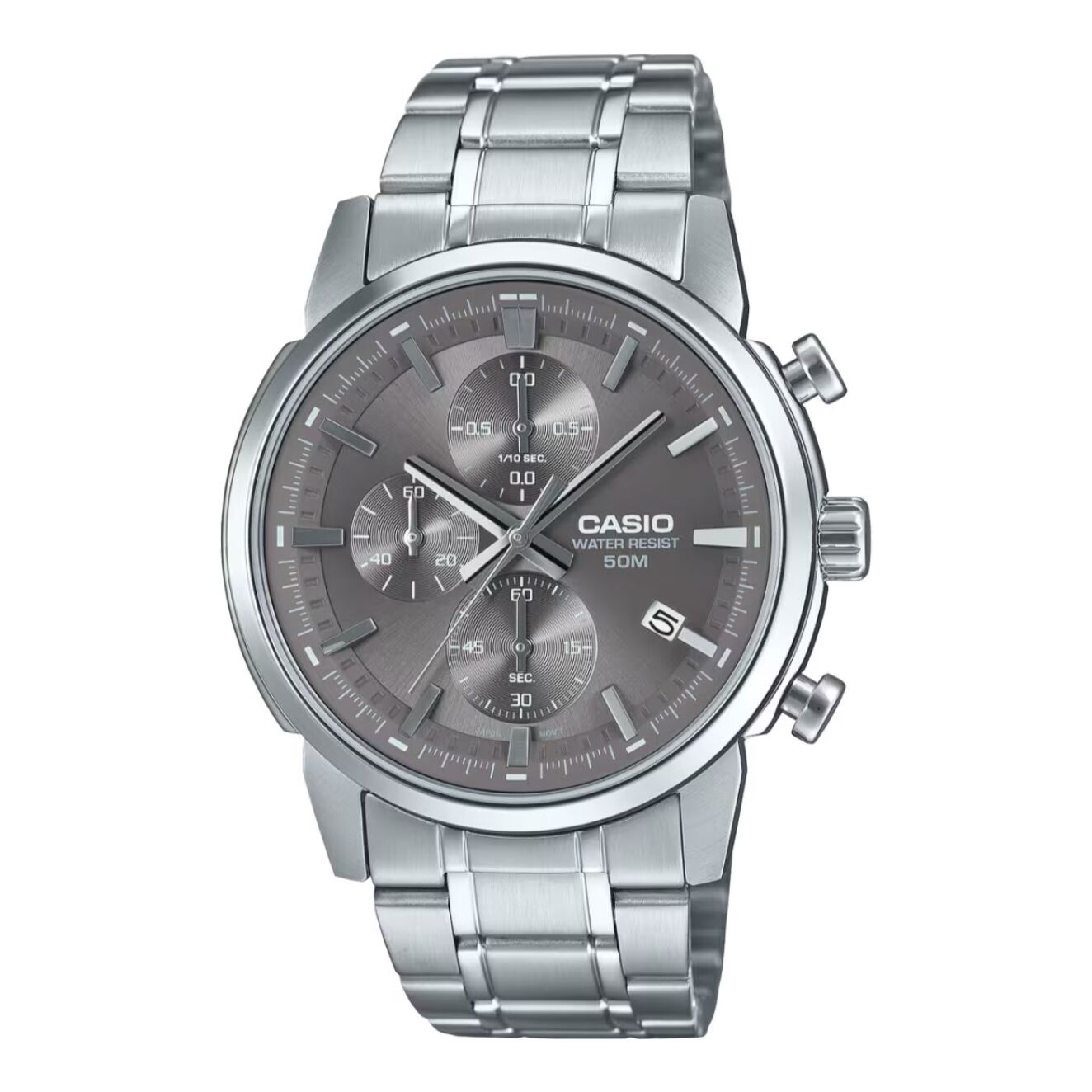 Reloj Casio MTP-E510D-8AVDF Hombre Analogico Cuarzo con Correa de Acero inoxidable