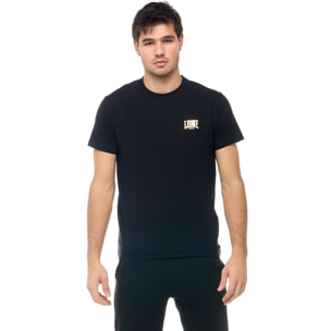 T-shirt a maniche corte in cotone Leone New Gold