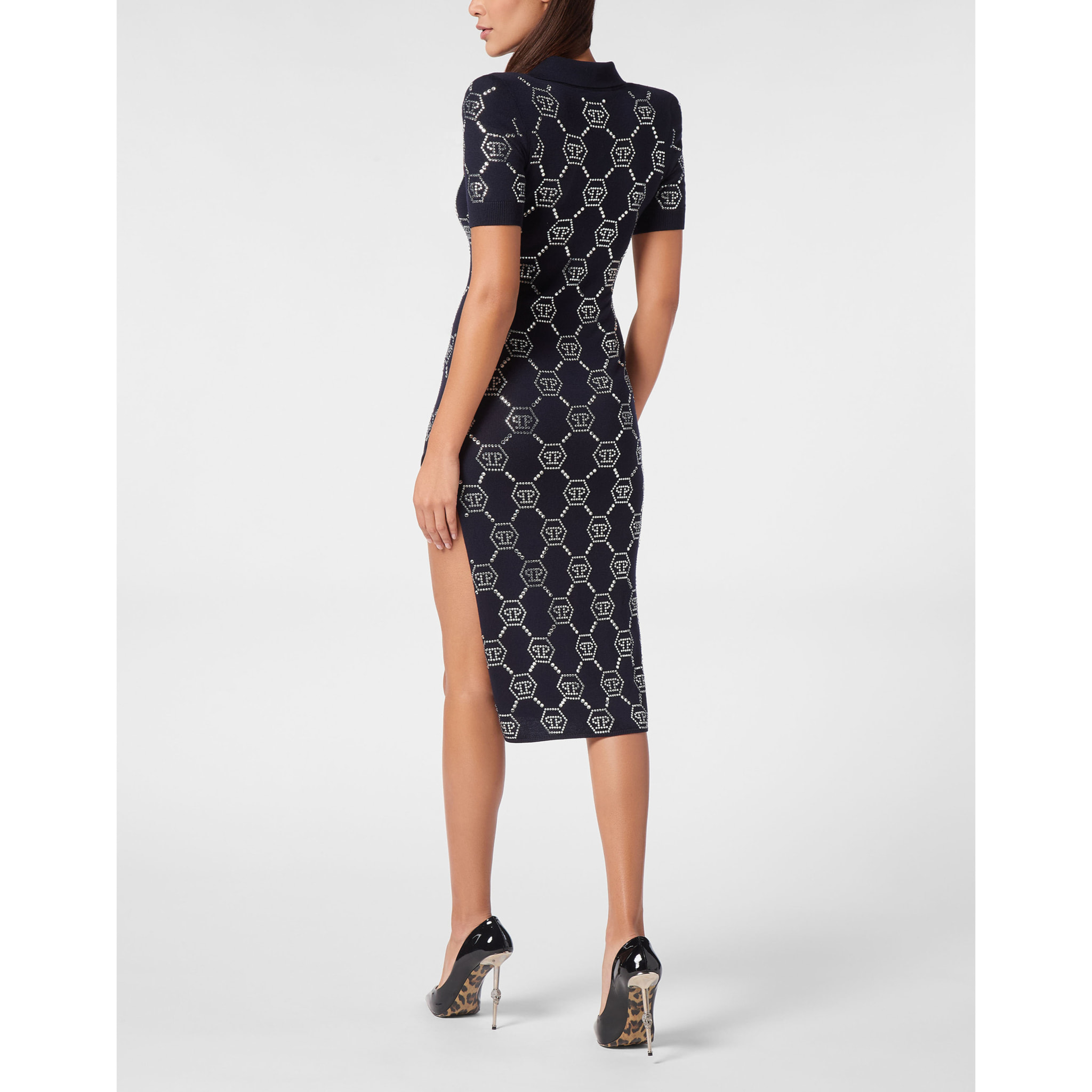 PHILIPP PLEIN Knit Dress MONOGRAM