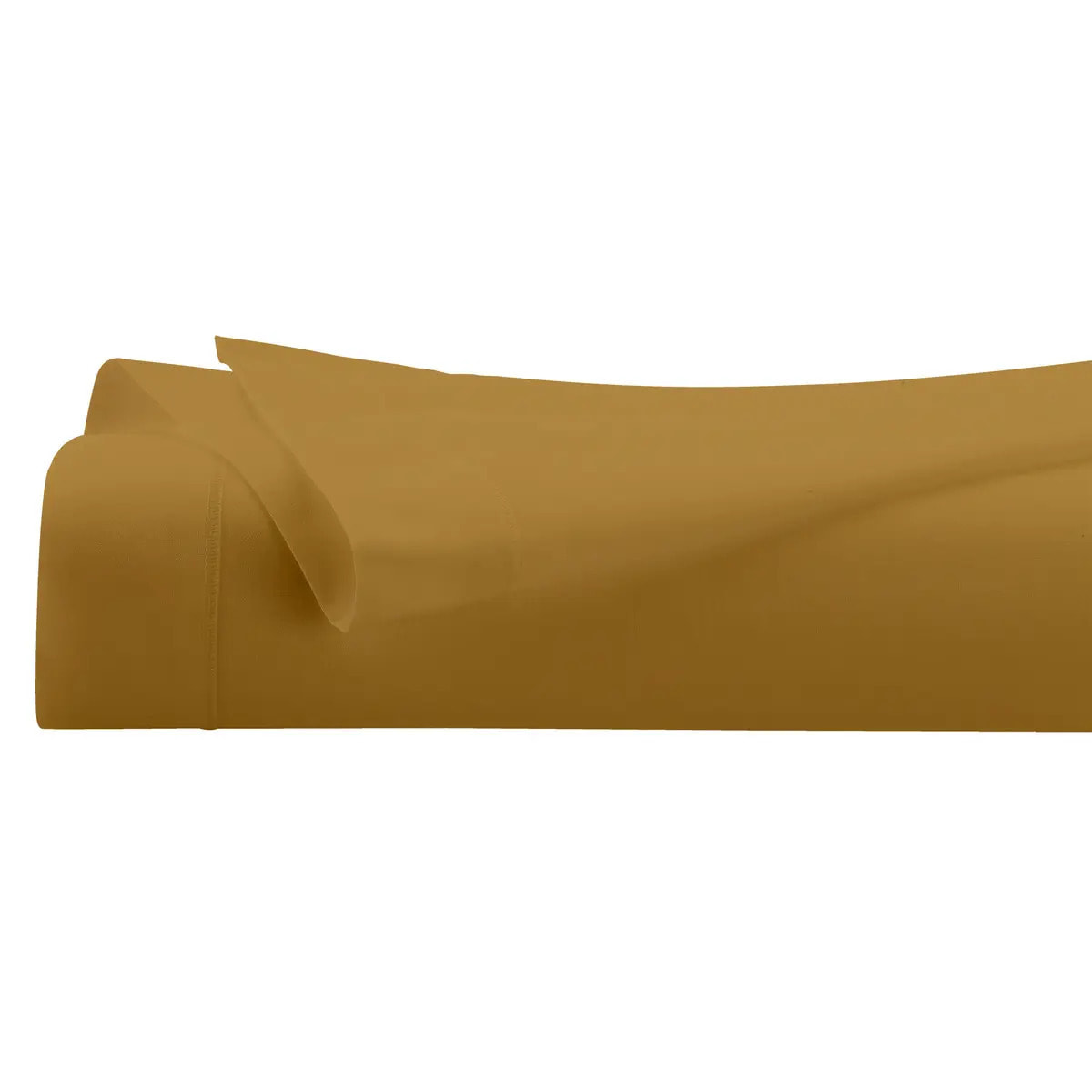 Drap plat percale mordoré 180x290cm
