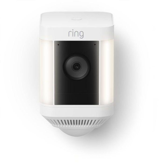 Caméra de surveillance RING Wifi Spotlight Cam Plus blanche
