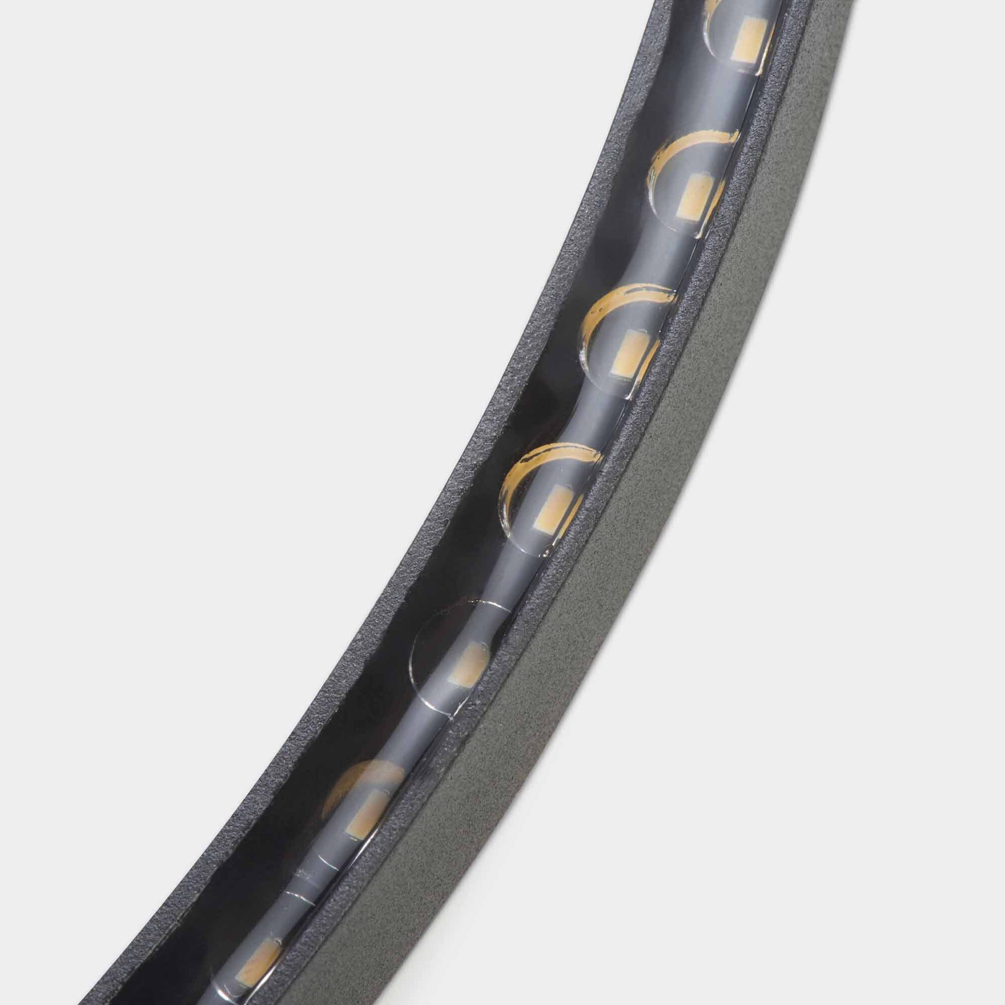 LEDS C4 Sistema Lineal IP65-IP67 Vercle Circular 400mm LED 26 Blanco cálido - 3000K Negro 589lm