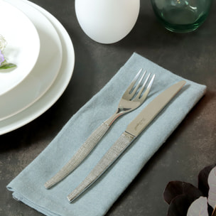 Jet Styl - Cubertería Mesa 24 piezas en Acero inoxidable