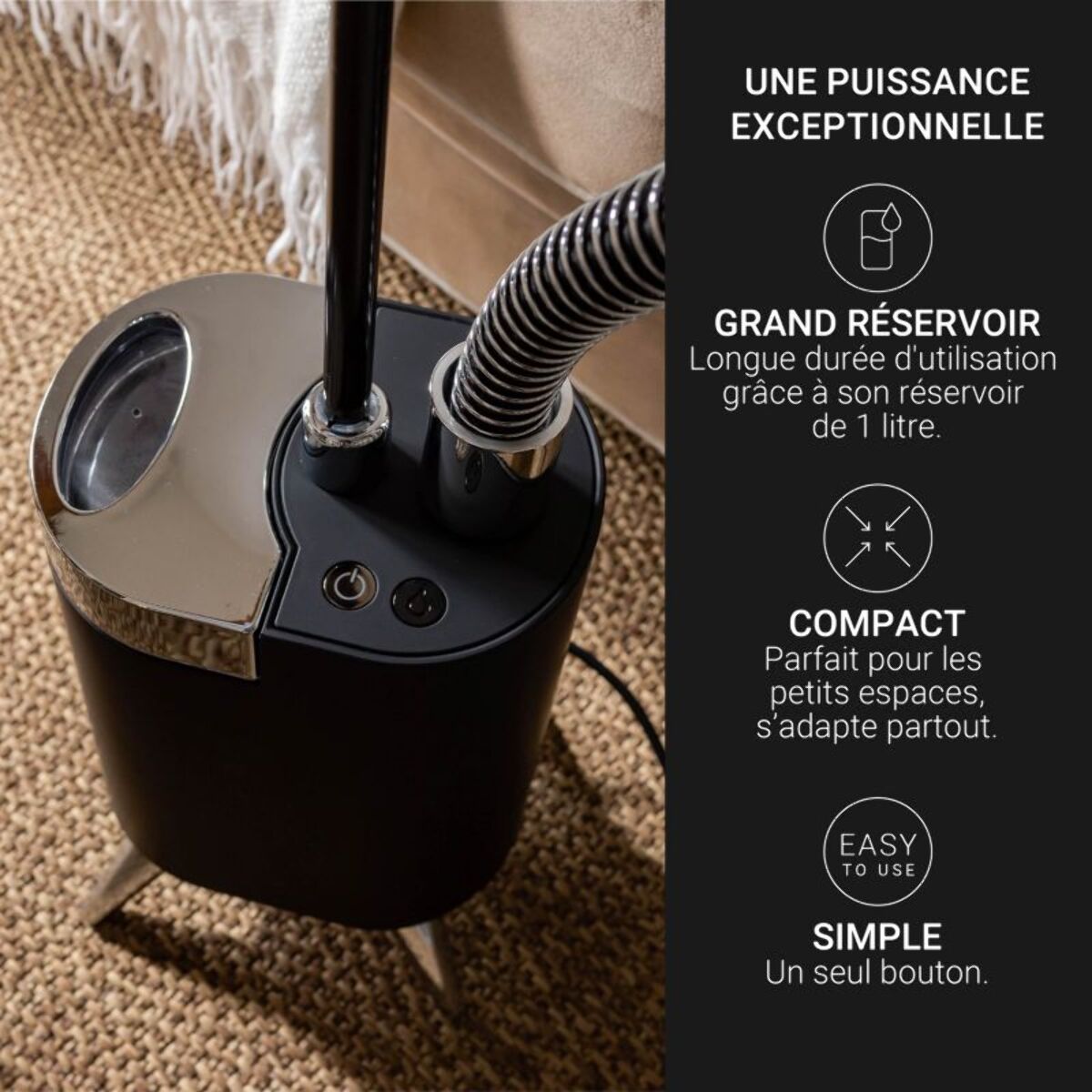 Défroisseur vapeur STEAMONE Minilys