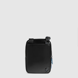 Piquadro Borsello in pelle porta iPad®mini con tasca per AirPods® e protezione RFID
