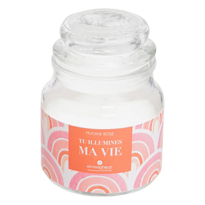 Bougie parfumée "Jomy" - pivoine - 70g