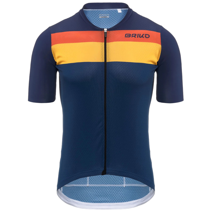 Briko - Maglie gioco, Uomo, Blu - JERSEYKO STRIPE