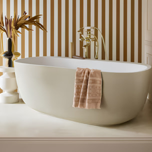 Baignoire îlot 170 x 80 cm Bastille Blanc mat