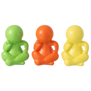 J-Line Figurine Marcel - polyrésine - vert