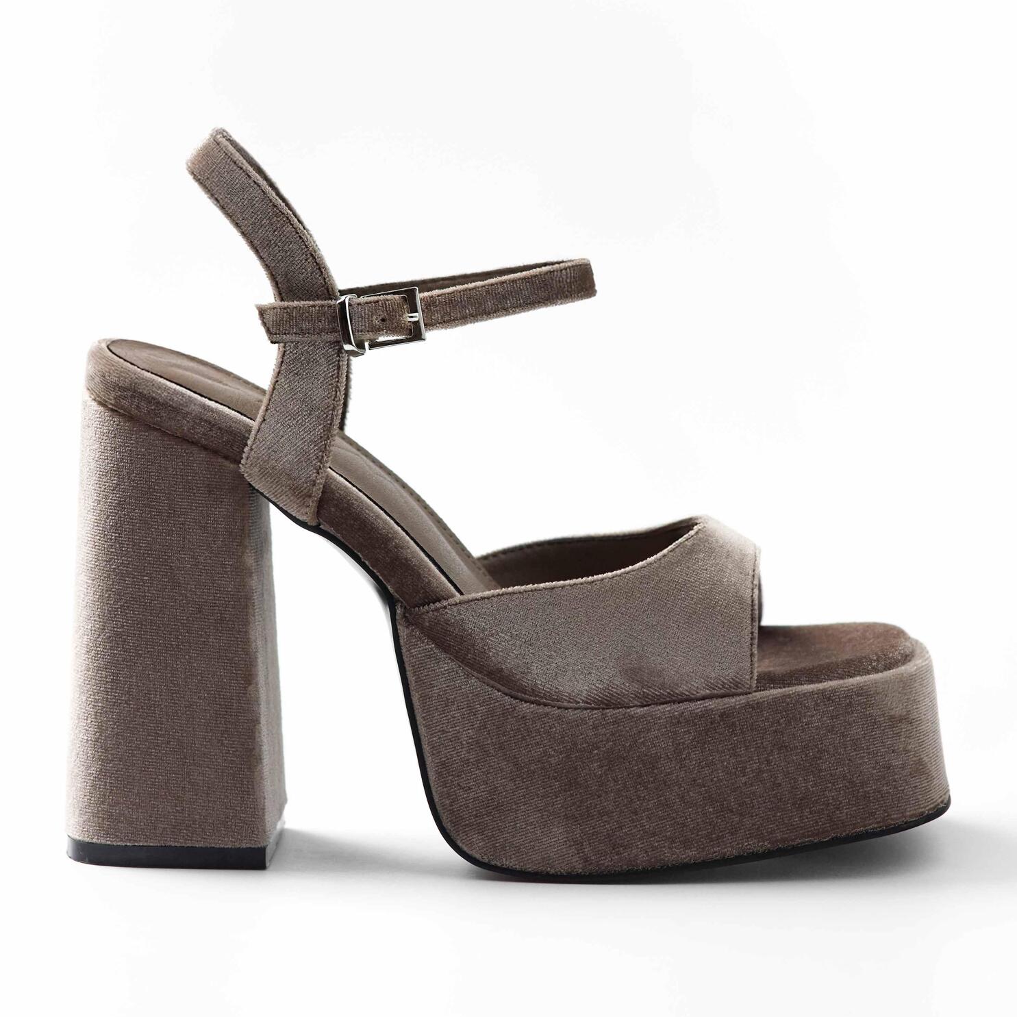 Sandalia de tacón DOMINIC 12 cm