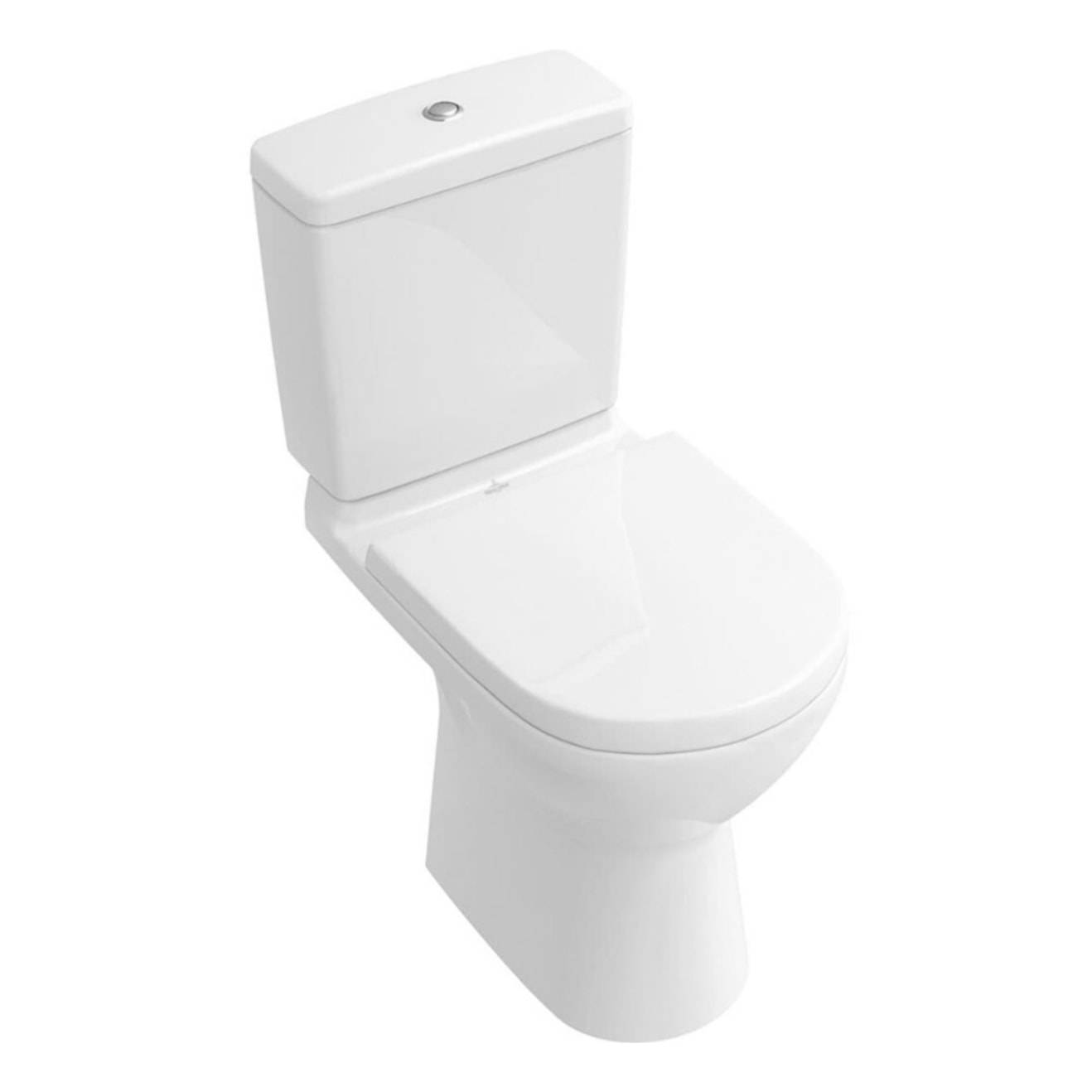 WC à poser O.novo avec abattant frein de chute déclipsable + nettoyant Briochin