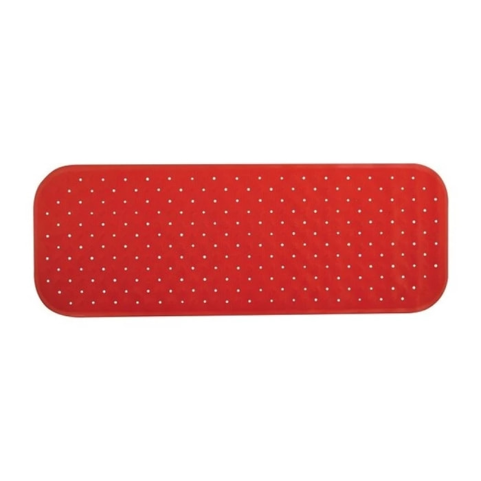 tapis Fond de baignoire antidérapant Caoutchouc CLASS Rouge MSV