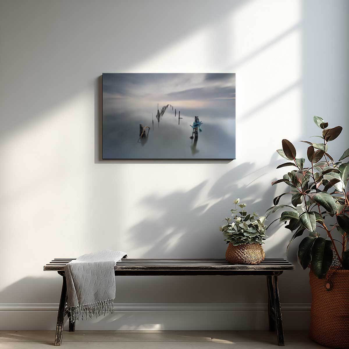 Tableau paysage Zenitude Toile imprimée