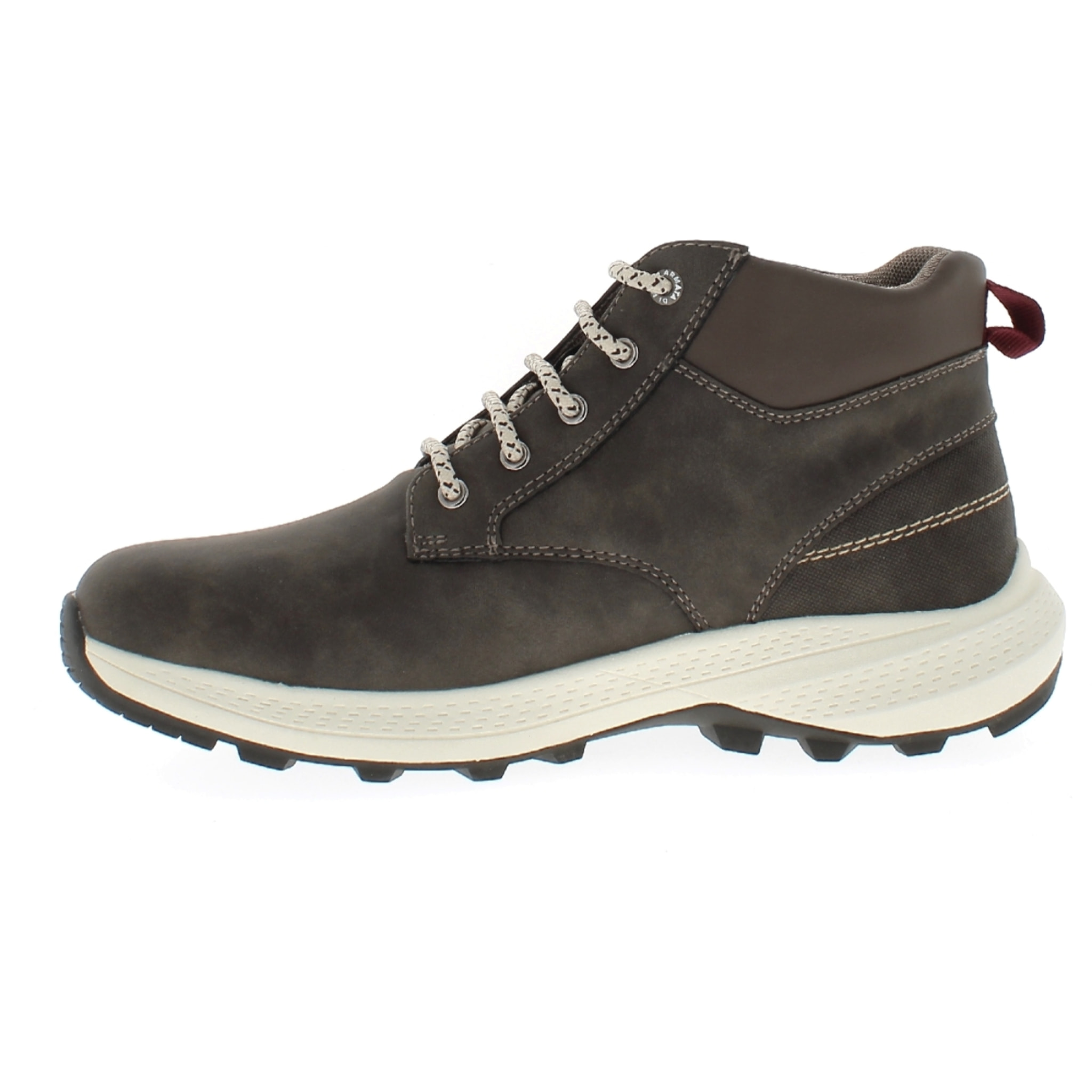 Armata di Mare Scarpe Uomo Alte Trekking Escursionismo con Soletta Rimovibile in Memory Foam AMU W24D651 Brown