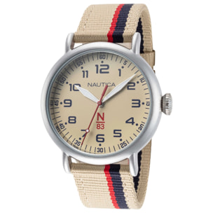 Reloj Nautica NAPWLS911 Hombre Analogico Cuarzo con Correa de Tela