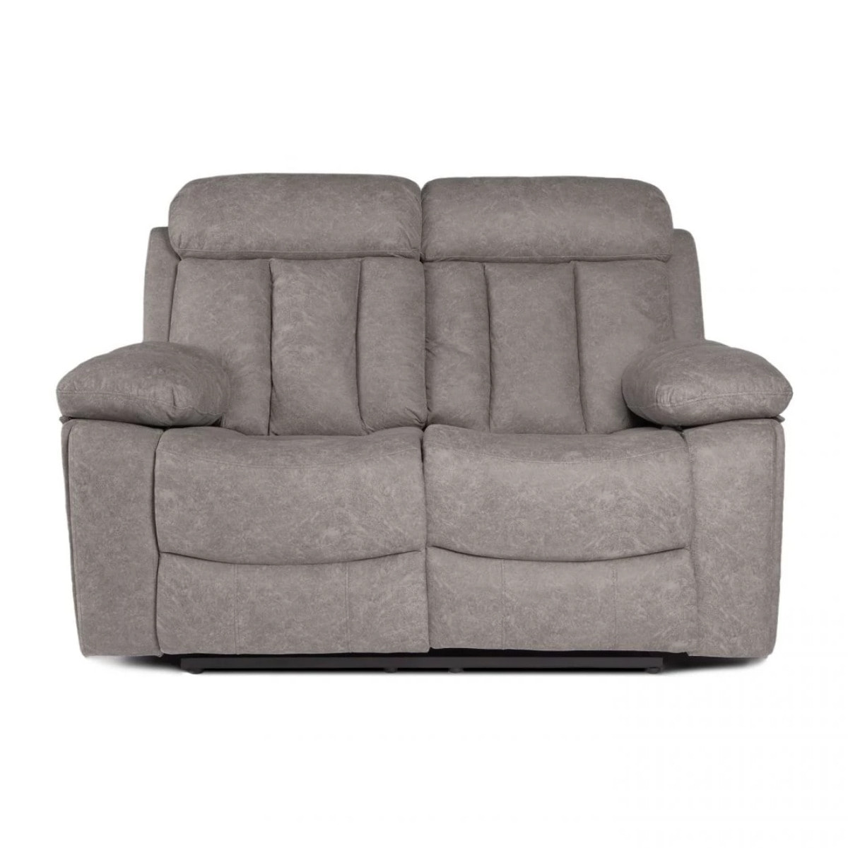 Sofá relax de 2 plazas con reposapiés elevable en marengo 152 cm Kendal Marengo