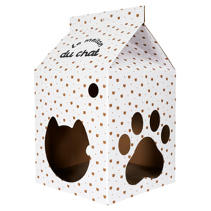Maison Pour Chat 33x31.5x55.5cm