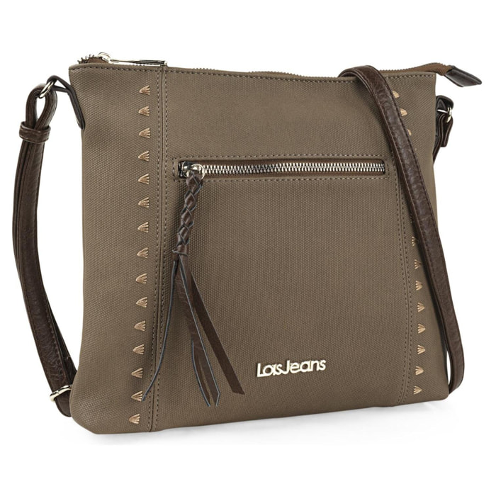 Bolso Bandolera Mujer Sint/Pu Lois Indiana Taupe